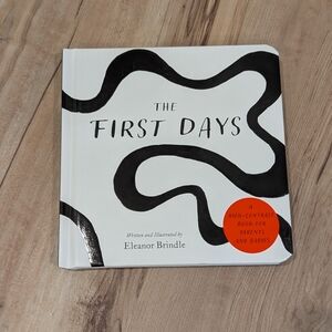 The First Days, Black & White Contrast Book For Babies NEW